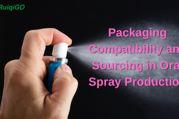 Oral spray packaging compatibility testing for pumps, bottles, and nozzles before production