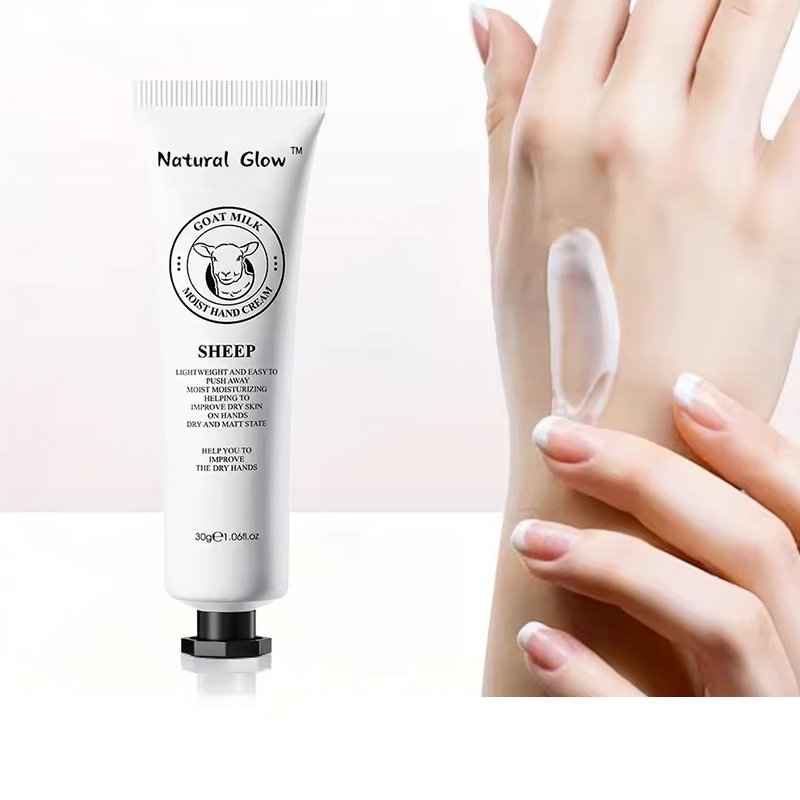 crema per le mani al latte di capra