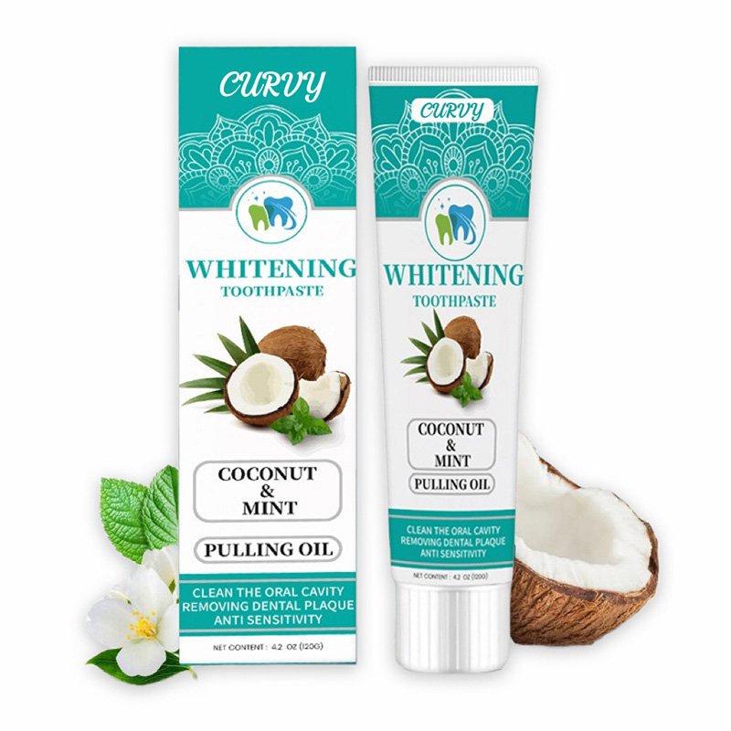 Dentifricio all'olio di cocco