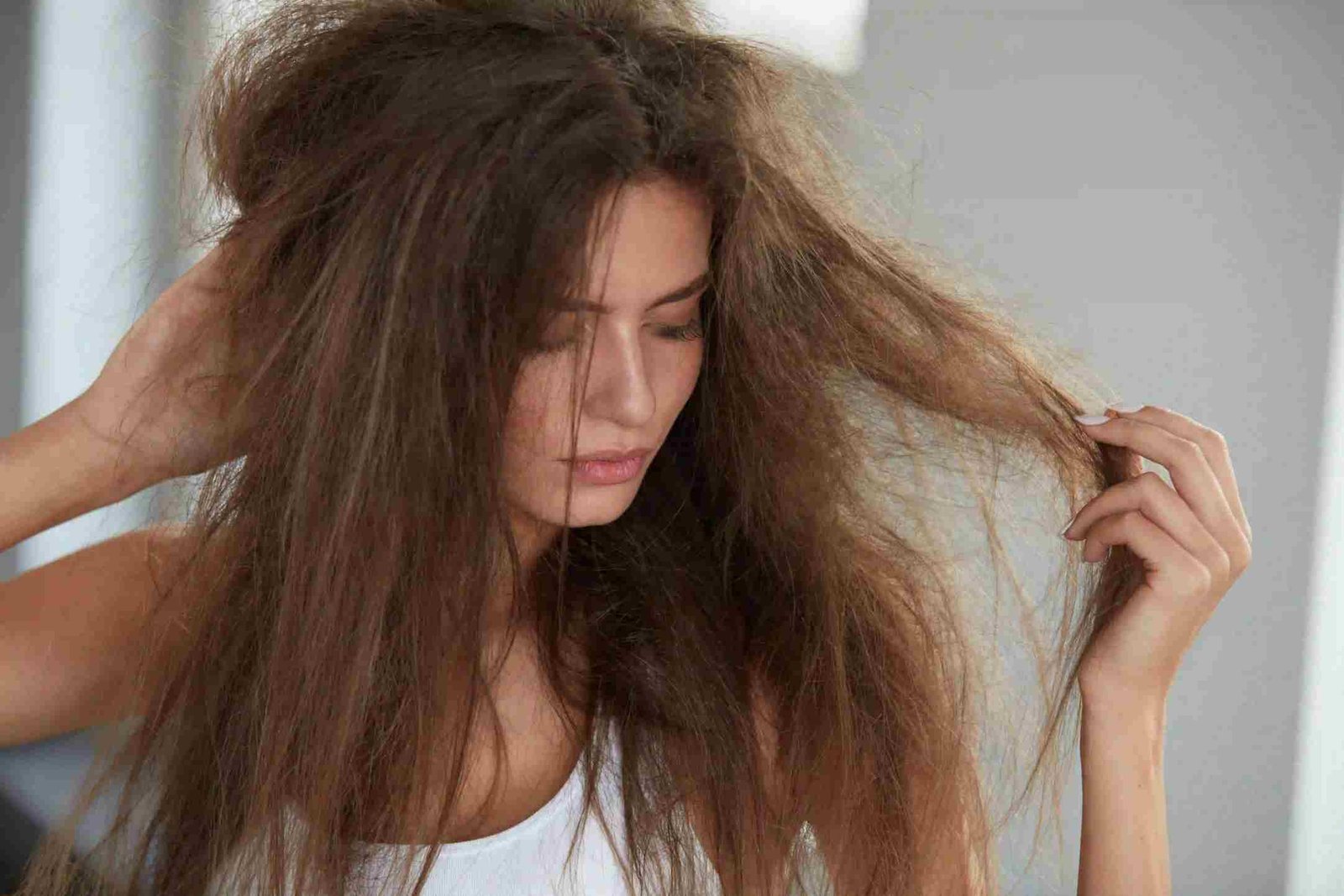 dry hair