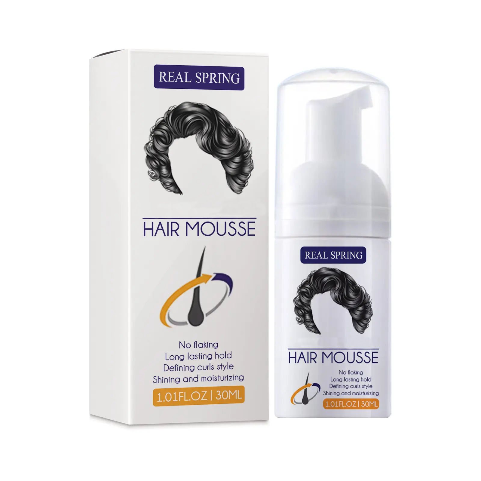 Natural Hair Mousse