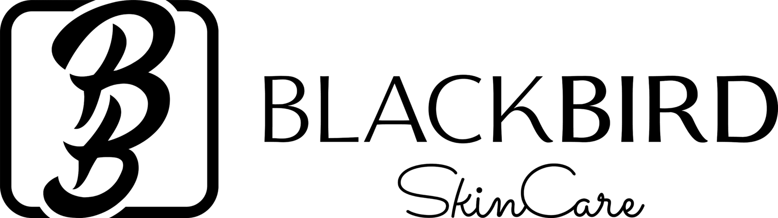 blackbird skincare logo