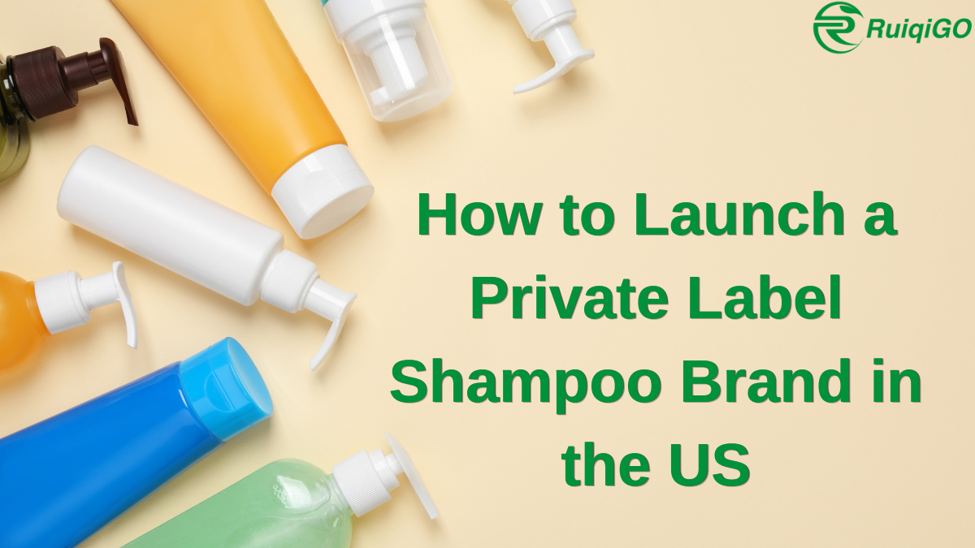 Private label shampoo brand development and manufacturing process