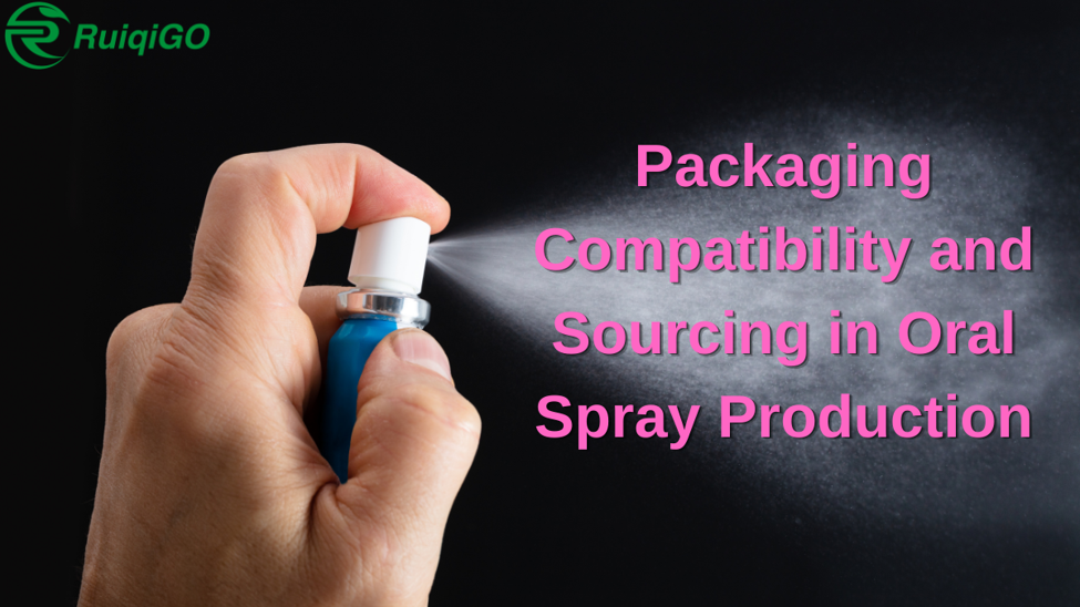 Oral spray packaging compatibility testing for pumps, bottles, and nozzles before production
