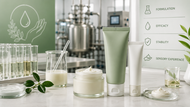 Hand cream formulation development for private label brands